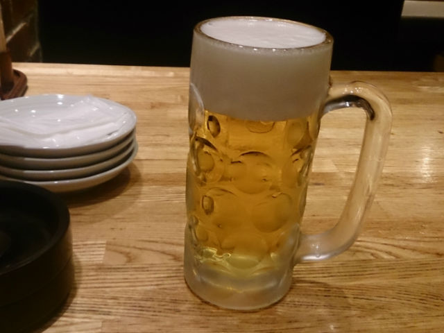 飲み会のビール